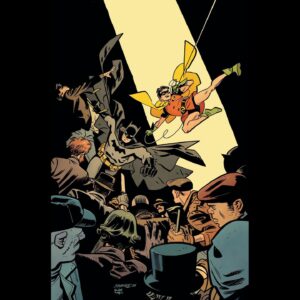 Chris Samnee Instagram - In case you scrolled past my chubby little face the other day, here’s the cover to BATMAN & ROBIN: YEAR ONE (colors by Mat Lopes)!! 

 The 12 issue series by @markwaidwriter, me, and @matlopes starts this October!!! Swipe for process on the cover.