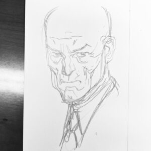 Chris Samnee Instagram - Here’s a bit of process from a few of this past week’s warmups ✍️✍️✍️
