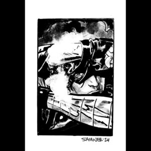 Chris Samnee Instagram - Bit of process from a couple recent warmups ✍️✍️