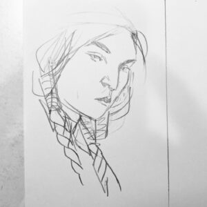 Chris Samnee Instagram - Here’s a bit of process from a handful of recent warmups ✍️✍️✍️