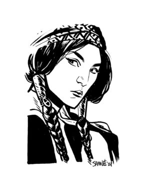 Chris Samnee Instagram - DANI MOONSTAR