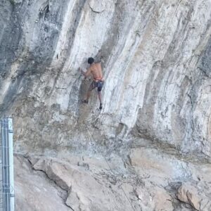Chris Sharma Instagram - The season has come to an end for me on my project “Le Blond” in Oliana.  Its been a great run and I feel like I made some important progress.  One of the hardest things I’ve seriously tried with out a doubt.  One of the biggest challenges was building my power endurance to be able to climb the bottom (9b) section easily to be able to imagine linking it with the upper boulder problem. 
  The daily grind on something so hard for me can be mentally really challenging and one thing that was really cool to explore was working to celebrate the small progressions (no matter how small they might be). I’m really happy how I was able to use this approach to stay psyched day in day out through the last 4 months.
 It’s been great to bring this thing back to life after a number of years off it and on the same note find my own personal groove and purpose within climbing.  I’m very happy to have built a strong base in this climb and I plan use that to keep the focus  for the coming seasons.  Thanks to everyone who has been a part of my journey out there this season.  I look forward to throwing down with you all again in the next season! 
 For those of you interested in the difficulty of Le Blond have a look at the breakdown from Darth Grader.  I have to say , that grades are the least sexy part of our sport but for those of us that live and breathe climbing it’s pretty interesting to geek out on that stuff and Darth Grader is an interesting tool to give a bit of objectivity to it all. What do you think?
 

📸 @jan_novak_photography 
@prana 
@tenayaclimbing 
@petzl_official 
@trublueclimbing 
@sharmaclimbing