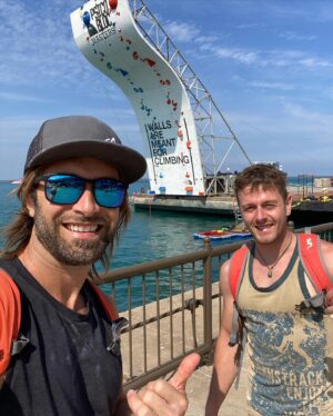 Chris Sharma Instagram - @psicocomp last week in Chicago.🤯
Thanks to all the competitors and organizers for rising to the moment and putting on an incredible show! I also personally competed for the first time in several years and it was incredible to feel the rush and intensity , as well as the camaraderie amongst everyone. Also thanks to everyone who came out to make it such a success. A special appreciation to @mikebbeck for summoning from the depths to bring this dream of ours back to life. You killed it man!
 Look out for future stops of @psicocomp in the near future!
@prana 
@tenayaclimbing 
#pranaadventurer 
@mikecall @boonespeed 
@thekillahtrujillah 
@honngy @dawoods89 @shawnraboutou @hanna_smash @nathaniel.coleman @ross.fulkerson @faculangbehn @chris_cosser @emilyaharrington @sheneenagins @michaelakiersch @margojain @malikthamartian @kevinbradburn @pol_roca 
@sharmaclimbing

📸1 @levibrooksmith