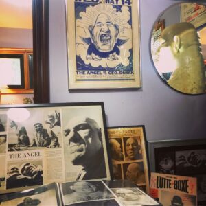 Chris Spradlin Instagram - I’ve been infatuated with the French Angel since I first laid eyes on him. I had the privilege this week to take a look through Tom Latour’s personal collection of Maurice Tillet pictures, posters & miscellaneous items (the largest of its kind). Wow... By all accounts, Maurice was an amazing man with a kind soul. We’re fortunate to be able to remember him both personally & professionally.  If the Angel’s story also fascinates you, head over to Tom’s Maurice Tillet Facebook page. The work he has done is incredible & I’m always looking forward to seeing what he finds next. #frenchangel #mauricetillet