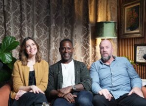 Chris Sullivan Instagram - Episode three is out and we’re going back to the future… and by future, we mean eight years after The Big Three were born!

Do you remember season 1, episode 2: The Big Three? Raising three kids has taken its toll on Jack and Rebecca’s marriage, Kate wrestles with weight insecurities, and did Tess just call Miguel “Grandpa”?? 

In this episode, we explore navigating the highs and lows of marriage, sibling dynamics, body image issues, advocating for yourself in relationships, and putting in the work. Let’s get to work and watch/listen to the third episode of #ThatWasUs at the link in our bio. 💛💛💛 

📸 @sara_wehrheim