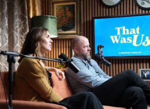 Chris Sullivan Instagram - Episode three is out and we’re going back to the future… and by future, we mean eight years after The Big Three were born!

Do you remember season 1, episode 2: The Big Three? Raising three kids has taken its toll on Jack and Rebecca’s marriage, Kate wrestles with weight insecurities, and did Tess just call Miguel “Grandpa”?? 

In this episode, we explore navigating the highs and lows of marriage, sibling dynamics, body image issues, advocating for yourself in relationships, and putting in the work. Let’s get to work and watch/listen to the third episode of #ThatWasUs at the link in our bio. 💛💛💛 

📸 @sara_wehrheim