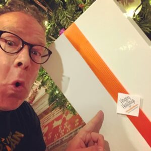 Chris Tallman Instagram - @nickelodeon sent me a present! Ho ho ho and thank you!