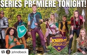 Chris Tallman Instagram - Tonight’s the Knight! Thundermans and then the series premiere of Knight Squad!