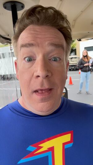 Chris Tallman Instagram - Hank’s first day of shooting!
#TheThundermansReturn @nickelodeon @paramountplus ⚡️📽️
