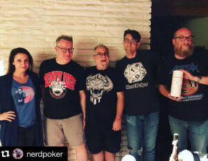 Chris Tallman Instagram - Listen to Nerd Poker to find out what this means.