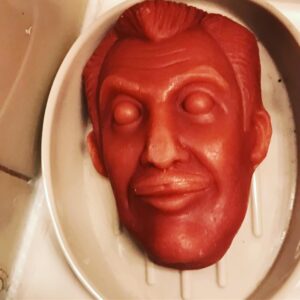 Chris Tallman Instagram - Why yes, I do have a bar of soap shaped like Vincent Price. #bestlife