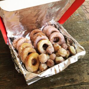 Chris Tallman Instagram - My wife made donuts and she is my favorite.