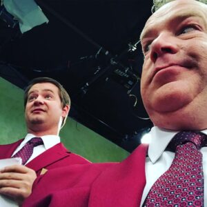 Chris Tallman Instagram - Look how much fun it is to work with @realdukeofearles . Hotel du Loone starts now!