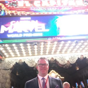 Chris Tallman Instagram - Just got home from the Captain Marvel premiere, loved it! Congratulations to @kellysued and @marvel , special thanks to @digduggan and @nickspencer for putting up with me.