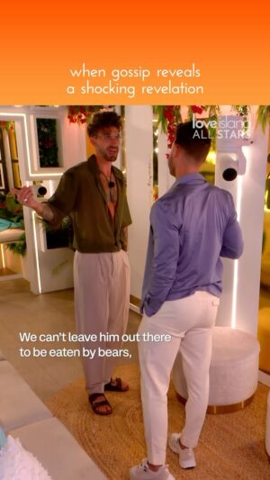 Chris Taylor Instagram - OK but when is the three-part drama dropping with Chris and Josh as lead detectives? 👀 #LoveIsland #AllStars