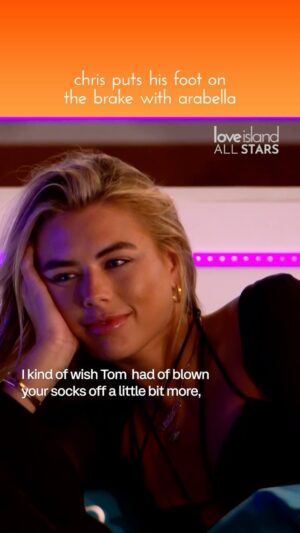 Chris Taylor Instagram - Will there be anymore terrace snogs for Arabella and Chris? #LoveIsland #AllStars