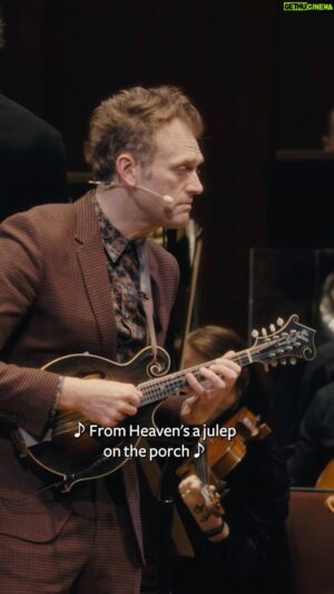 Chris Thile Instagram - Immerse yourself in Chris Thile’s poignant performance of “Julep” with the NSO, capturing the magic of Chris’s first meeting with his wife. 🎻✨💞
 
Click the NSO’s #LinkInBio to watch the full performance that captures the essence of a life well-lived, and creates a captivating blend of American music, both old and new. 🎵