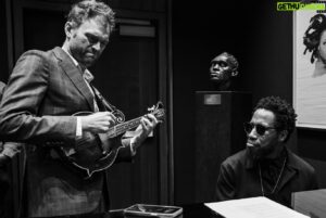 Chris Thile Instagram - Posting this to make sure it was real. Thank you forever, @billystrings and @coryhenry, for an impossibly jubilant trust fall down the rabbit hole last night! I enjoyed every freaking note. ALSO, to everyone at the @nyphilharmonic: making the 65th St. Session with you has been an utter delight. Here’s to more by and by! 📸: Jesse Faatz