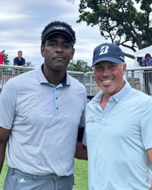 Chris Webber Instagram - Tiger Wooooos  WOP WOP WOP WOP WOP 🏌🏽⛳️