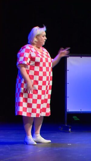 Christel de Laat Instagram - ff terug naar mijn eerste voorstelling