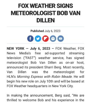 Christi Paul Instagram - I know you’ve missed him! 
Guess where you can see @bobvandillenhln now? 
#Hint - he’ll be changing his Insta handle. 
Swipe ⬅️ for the big reveal (& some of our fave moments with him & Ali over the last 20  years)!
Congrats buddy! 🙌🏼🙌🏼 Boy is your new shop lucky to have you! 
#Moving #NewJob #LetsGo #congratulations #Talented #meteorologist #Weather