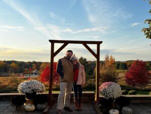 Christi Paul Instagram - Autumn is my favorite. 
And so are these people. 
Just missing our buckeye girl. 
Thanks @pattersonfruitfarm for a gorgeous evening of memories, pumpkin picking & one delish apple crumb pie! 
#Cleveland peeps - help a girl out - am I missing any other good places for fall fun? Where do you go? 

#Fall #Pumpkin #PumpkinSeason #Trees #Leaves #Cozy #Ohio #PattersonFarms #Adventure #Peace #Nature