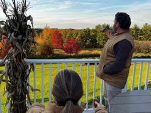 Christi Paul Instagram - Autumn is my favorite. 
And so are these people. 
Just missing our buckeye girl. 
Thanks @pattersonfruitfarm for a gorgeous evening of memories, pumpkin picking & one delish apple crumb pie! 
#Cleveland peeps - help a girl out - am I missing any other good places for fall fun? Where do you go? 

#Fall #Pumpkin #PumpkinSeason #Trees #Leaves #Cozy #Ohio #PattersonFarms #Adventure #Peace #Nature