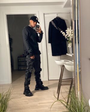 Christian Banks Instagram - Still in my bag like the French fries at the bottom 🍟 🖤

_ 

Can I get 🖤 emojis