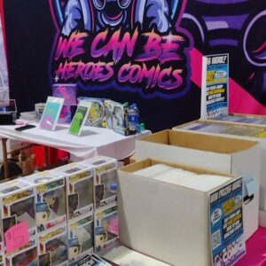 Christian Ganiere Instagram - Thank you to @wemightbeheroes comics for letting me sign at your booth @ sandiegocomiccon2022 booth 1901. You guys rock!!!! #010 #iamnumberten