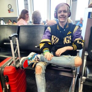 Christian Ganiere Instagram - Off to a cool adventure and a fun weekend! When you are homeschooled there are certain things you think you might miss out on. But with great friends and a plane ticket anything is possible :) more to come tomorrow :)
.
.
#strangerthings #NumberTen #IamNumberTen #Iam010 #Hawkinslab #strangerthingsedit #strangerthingsedits

#netflix #netflixseries #strangerthings4 #hawkinsnationallab #rainbowroom #strangerthingscast #upsidedown #elevenstrangerthings #dufferbrothers #strangerthingsfan #theupsidedown #hawkinsnationallaboratory #strangernumbers #hnl #christianganiere

@strangerthings4.updates

@stranger4news

@strangerthingsnetfliix

@thestrangerhell