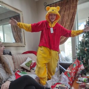 Christian Ganiere Instagram - Hey Everyone!! Happy New Year!!! How was your #Christmas or #Hanukkah or #kwanzaa ??? My Christmas and Hanukkah we're awesome. And one of my favorite presents this year was from my sister. It was a #winniethepooh PJ onesie!!!!! Pooh bear is one of my favorites 😅 How about you? What was your favorite part of the holidays this year? Or... Last year I guess. Haha.
.
.
.
#actor #kidactor #iamnumberten #christmaspresents #happynewyear #childactor #youngentertainer #younghollywood #christianganiere