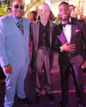 Christian Ganiere Instagram - Man, what an honor to meet these two amazing, goofy, kind guys @emmysnatas They are hysterical. I hope I can learn some comedy chops from these two. Mystery Men is one of my favorite movies that @iamkelmitchell was in at Invisible Boy. And I love @kenanthompson from @nbcsnl 
.
.
.
#kidactor #childactor #fun #emmys2022 
#strangerthings #NumberTen #IamNumberTen #Iam010 #Hawkinslab #strangerthingsedit #strangerthingsedits 
#netflix #netflixseries #strangerthings4 #hawkinsnationallab #rainbowroom #strangerthingscast #upsidedown #dufferbrothers #strangerthingsfan #theupsidedown #hawkinsnationallaboratory #strangernumbers #hnl #christianganiere 
@strangerthings4.updates 
@strangerthings4.updates
@stranger4news
@strangerthingsnetfliix
@thestrangerhell
@strangerthingslab