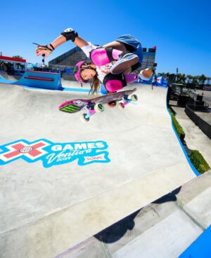 Christian Hosoi Instagram - AUSTRALIAN BORN AND RAISED IS TAKING THE WORLD BY STORM!!! 🔥⚔️🔥 SO PROUD OF TEAM HOSOI @arisa_trew QUALIFYING IN 1ST PLACE IN “SKATEBOARD PARK” TODAY @xgames VENTURA #DAY1 IN THE BOOKS!!!!!!!! @hosoiskateboards 📸 @trewphotography FINALS ON SUNDAY!!!