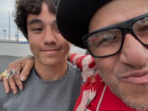 Christian Hosoi Instagram - I AM BLESSED BEYOND MEASURE ❤️ 
I LOVE YOU SON @endless_hosoiofficial 🤙😇

#hosoisauceoftheday 🙏🏽 “Give, and it will be given to you: good measure, pressed down, shaken together, and running over will be put into your bosom. For with the same measure that you use, it will be measured back to you.””
‭‭Luke‬ ‭6‬:‭38 ❤️✝️❤️
