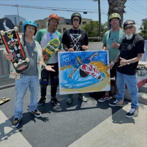 Christian Hosoi Instagram - POPS PAINTED @cesinhachaves RIPPING “West Linn Skatepark” 2010 🔥⚔️🔥 
#PopsArtLive #memorial #painting 

THANK YOU “PAY NGOHO” FOR ORGANIZATION AN AMAZING DAY GIVING LOVE, HONOR AND RESPECT TO BRAZILIAN LEGEND @cesinhachaves PRAYERS OF LOVE AND BLESSING TO ALL THAT CAME AND ALL THAT WISH THEY COULD BE HERE… 🇧🇷🙏🏽🇺🇸 @porquesk8 @sktpassos @popshosoi5 @loveandgutsart 📸 GOD BLESS YOU ALL… ❤️✝️❤️