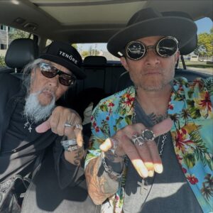 Christian Hosoi Instagram - “ETERNAL LIFE IS COMES THROUGH THE CROSS AND THE REDEEMING BLOOD OF CHRIST JESUS WHO SHED HIS BLOOD FOR YOU AND I TO PASS THROUGH THIS TEMPORARY, WORLDLY AND SPIRITUAL LIFE… ME AND POPS HAVE BEEN CREATED BY GOD TO BE SOUL WINNERS AND HOPE DEALERS AS WE SOJOURN TO THE GREAT BYE AND BYE.” - CH #JustAnotherDayInTheLife ❤️✝️❤️ @popshosoi5 LETS GET IT POPS!!!!!