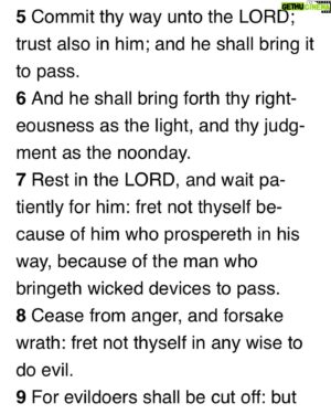 Christian J Smith Instagram - Psalm 37.