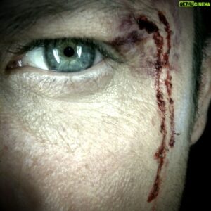 Christian Kane Instagram - This is a picture of me! Not the man who did this to me, which is @officialdeandevlin who’s birthday it is today! Iisn’t it funny how this will get more views than a candid shot of him and I? The man that did this to me, that blood I’m bleeding is because of him. Those lines on my face are because of him. However… if you look closely, If you know anything about eyes…..I’m smiling. There is no pain. It’s actually joyous.  He was and to this day has always been in my corner. I love him like family because he is. Happy Birthday  @officialdeandevlin you’ve been so constructive on making my life what it is. As I’ve said before, there will never be a way to pay you back. So…. Let’s go and whoop someones ass in Paradise!!!