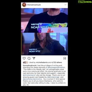 Christian Kane Instagram - This is my friend. I’m biased writing this because it means a lot to me. We didn’t start off on the right foot but we seem to be following each other’s footprints. Talented. Ambitious. And one who’s easy to follow. Love you boy. @therealnoahwyle please more of this. I’m asking you.