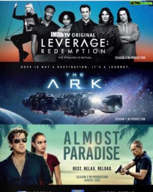 Christian Kane Instagram - To Quote my boss @officialdeandevlin “It’s gonna be a good year for @electricentertainmentofficial So excited to do this and then be able to show you guys! #leverageredemption #almostparadise🌴
