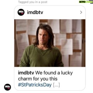 Christian Kane Instagram - That’s very kind of you @imdbtv #happystpatricksday May the wind be always in your hair… or at your back.. however that Irish prayer goes.