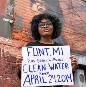 Christian Keyes Instagram - STILL, almost 10 YEARS later… #Flint