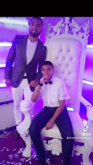 Christian Keyes Instagram - Had to get permission from my son, #TheSequel to post this video in celebration of his 21st birthday today👀😂. I couldn’t be more proud of you and the man you’ve become. I love you, you’re the best thing about me and you’re one of my heroes. Rumble, young man, Rumble… 🙌🏾👑 #HappyBirthday @theofficialkeyes