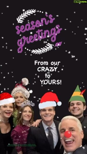 Christian LeBlanc Instagram - HAVE A VERY BALDWIN CHRISTMAS! @traceybregman1 @theehendrickson @zach_atticus @gregrikaart @youngandrestlesscbs #seasonsgreetings  #merrychristmas