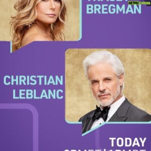 Christian LeBlanc Instagram - JOIN @traceybregman1 and I for a visit with our AMAZING friends on @thetalkcbs as we continue to celebrate 50 years of @youngandrestlesscbs #YR50 @cbstv (Quote of the day! “CHRISTIAN LE BLANC BRINGS A NEW LEVEL OF DIGNIFIED RESTRAINT TO OUR SHOW - Dot)