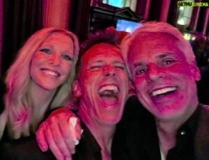 Christian LeBlanc Instagram - When @lauralee_bell and I find a @scottreevesofficial in the wild! #LOVEISLOVEISLOVE #YR50 #celebrate
