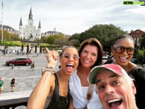 Christian LeBlanc Instagram - @brytni finds St. Louis Cathedral!!!!! @kimberlin_brown #NOLA @youngandrestlesscbs @qualiema