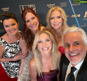 Christian LeBlanc Instagram - LUCKY MAN!!! @katherinekellylang @thecourtneyhope @bbheathertom @lauralee_bell @boldandbeautifulcbs @youngandrestlesscbs