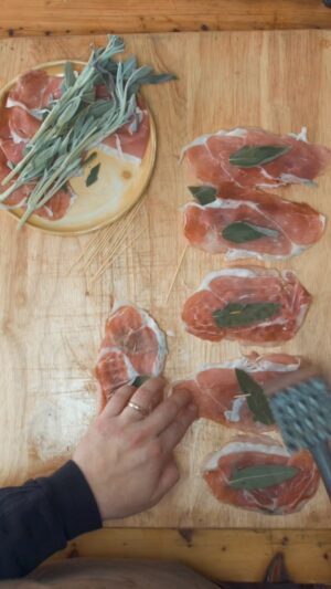 Christian Petroni Instagram - chicken saltimbocca #food