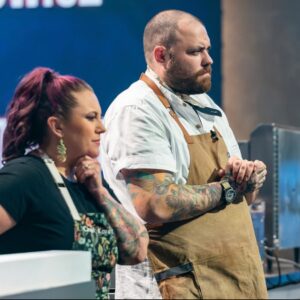 Christian Petroni Instagram - photos: 

-prosciutto so thin it has one side 
-Toby & I 
-lovely ivy on an old building in port Chester NY 
-legendary @chefkarenakunowicz and I on TOC 
-pasta e Fagioli with chard 
-plates by @connormcginnstudios 
-reminded me ofleave the gun take the cannolis 
-natural light 
-izzie girl 
-the face I make at ridiculous comments